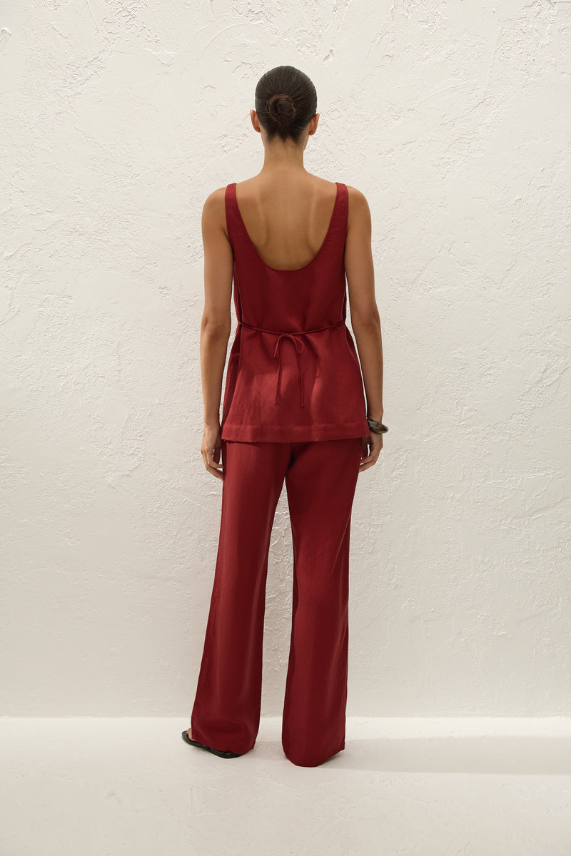 Varina Top Porto Red