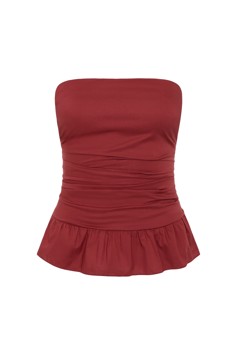 Simone Top Porto Red