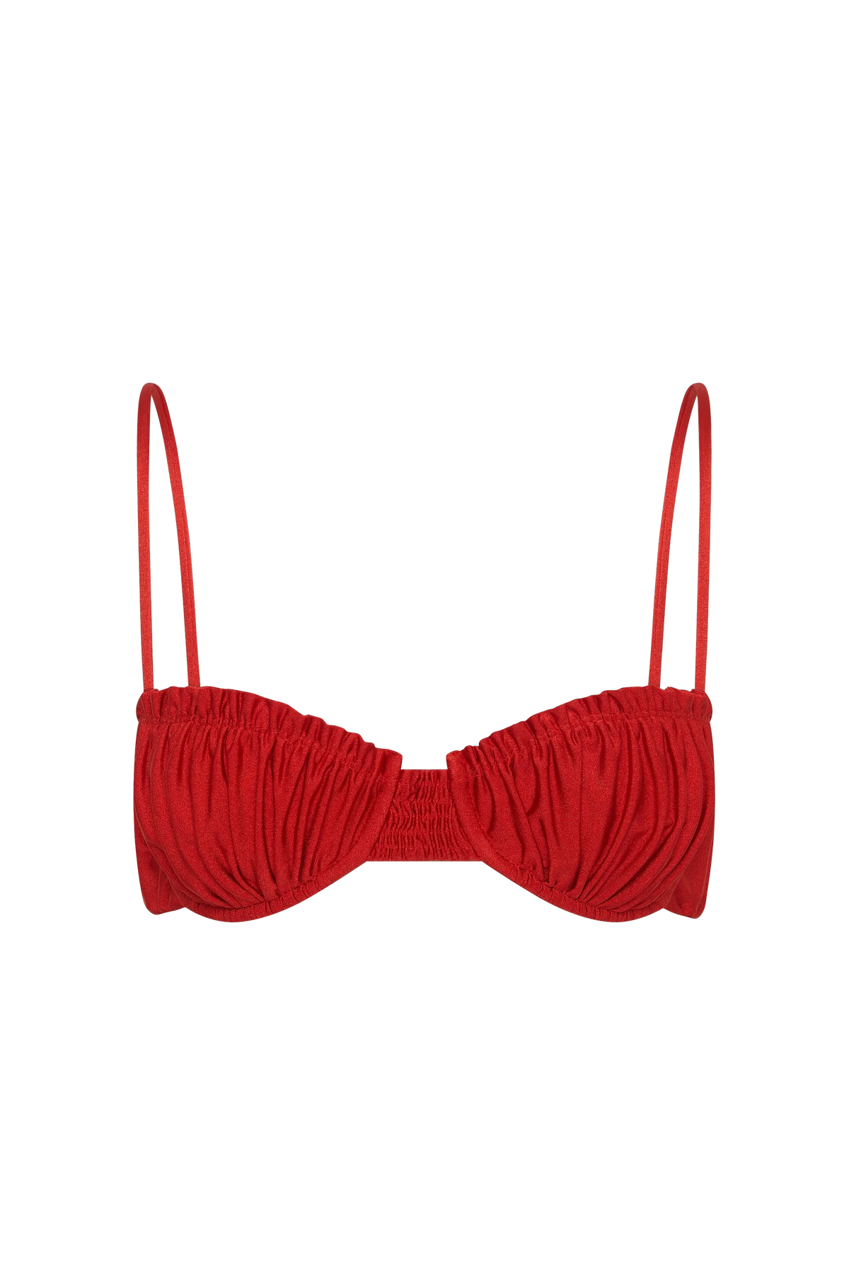 Esterel Bikini Top Scarlet