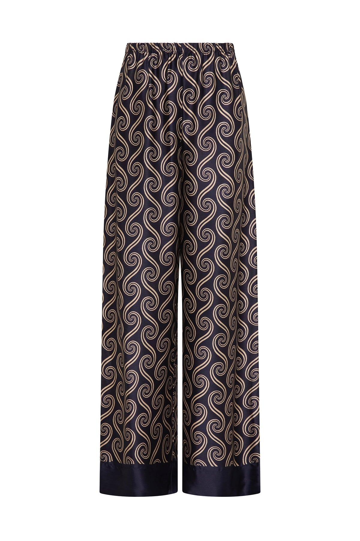 Jensen Pant Juanita Swirl Indigo - Final Sale