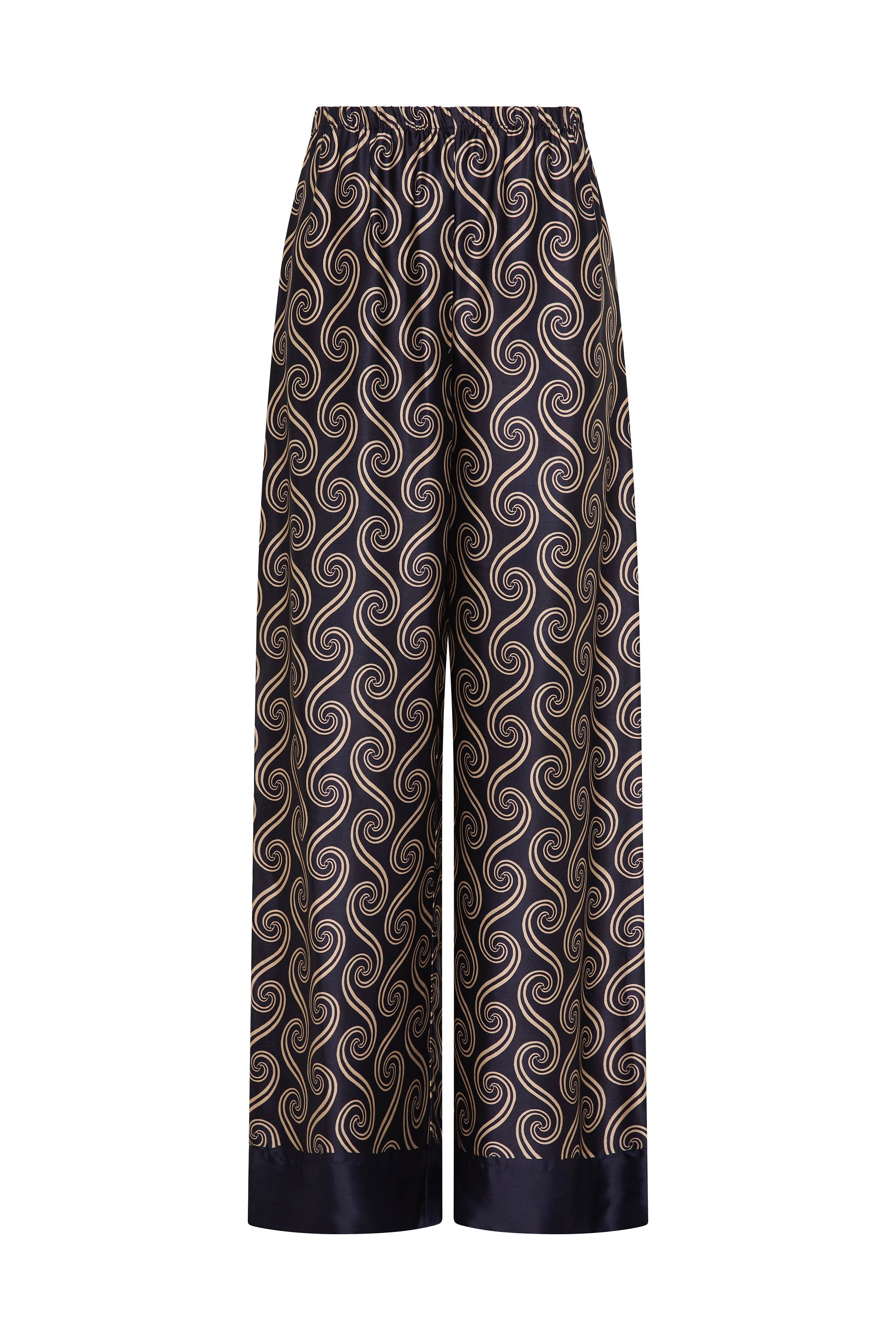 Jensen Pant Juanita Swirl Indigo - Final Sale