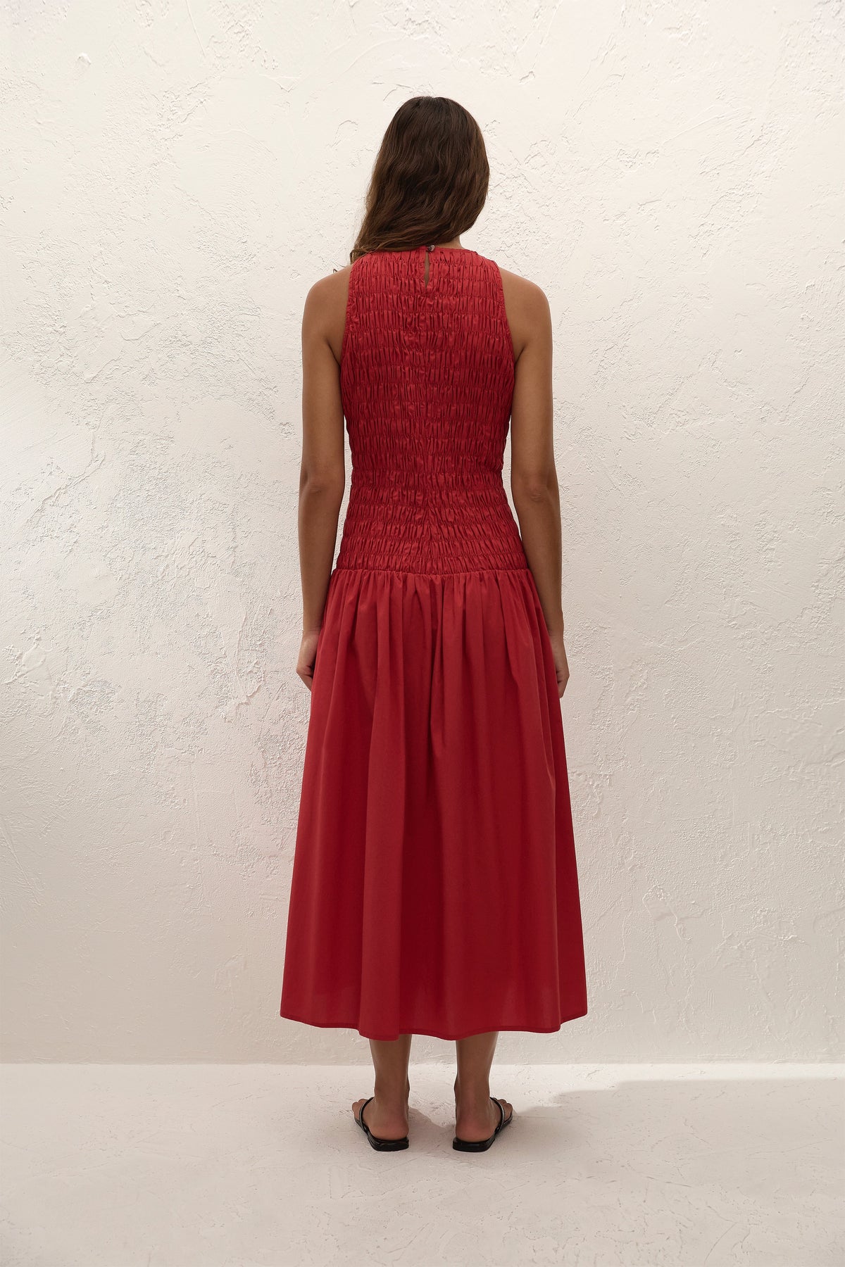 Sanchia Midi Dress Chilli