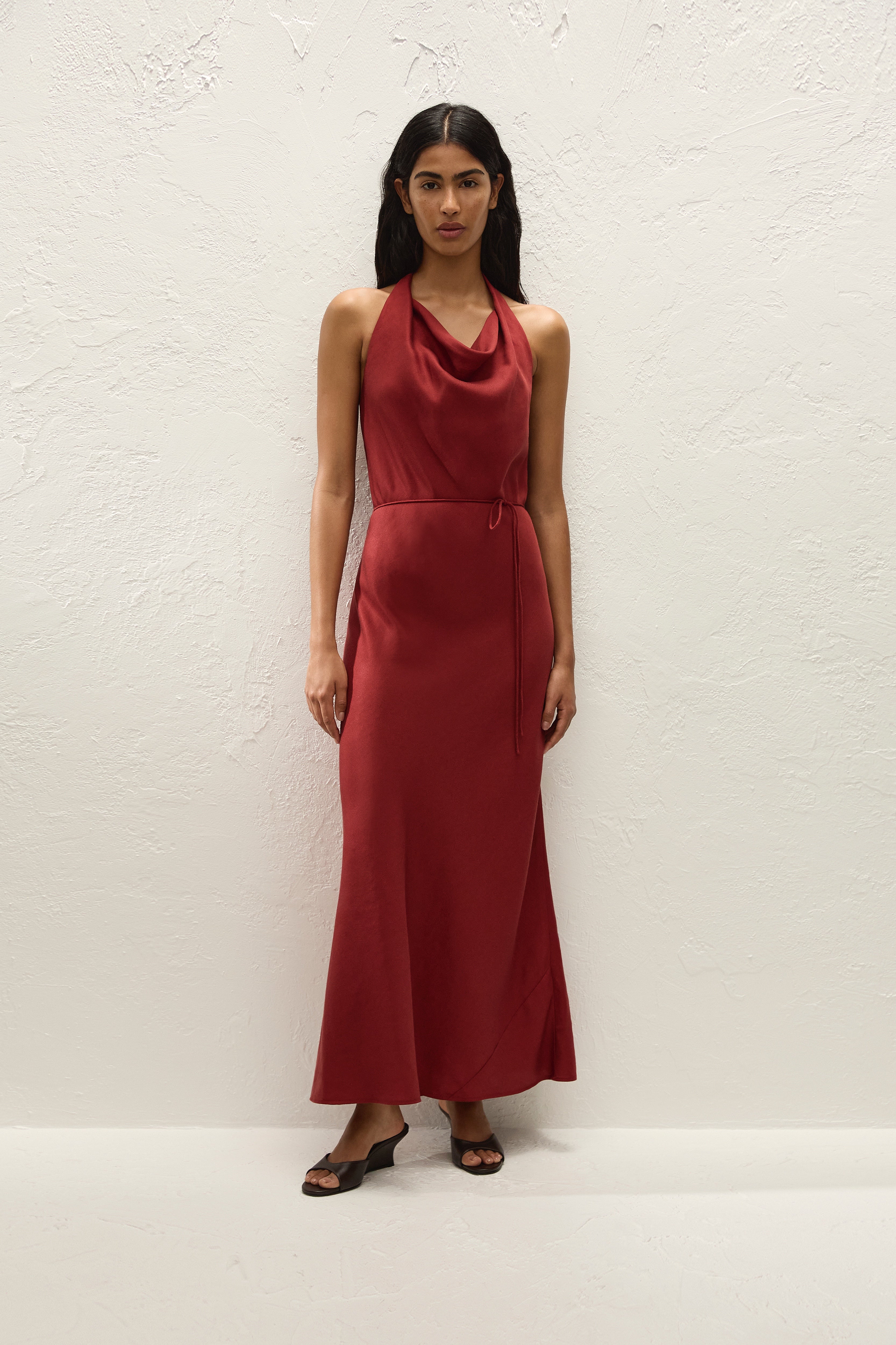 Izaro Maxi Dress Porto Red