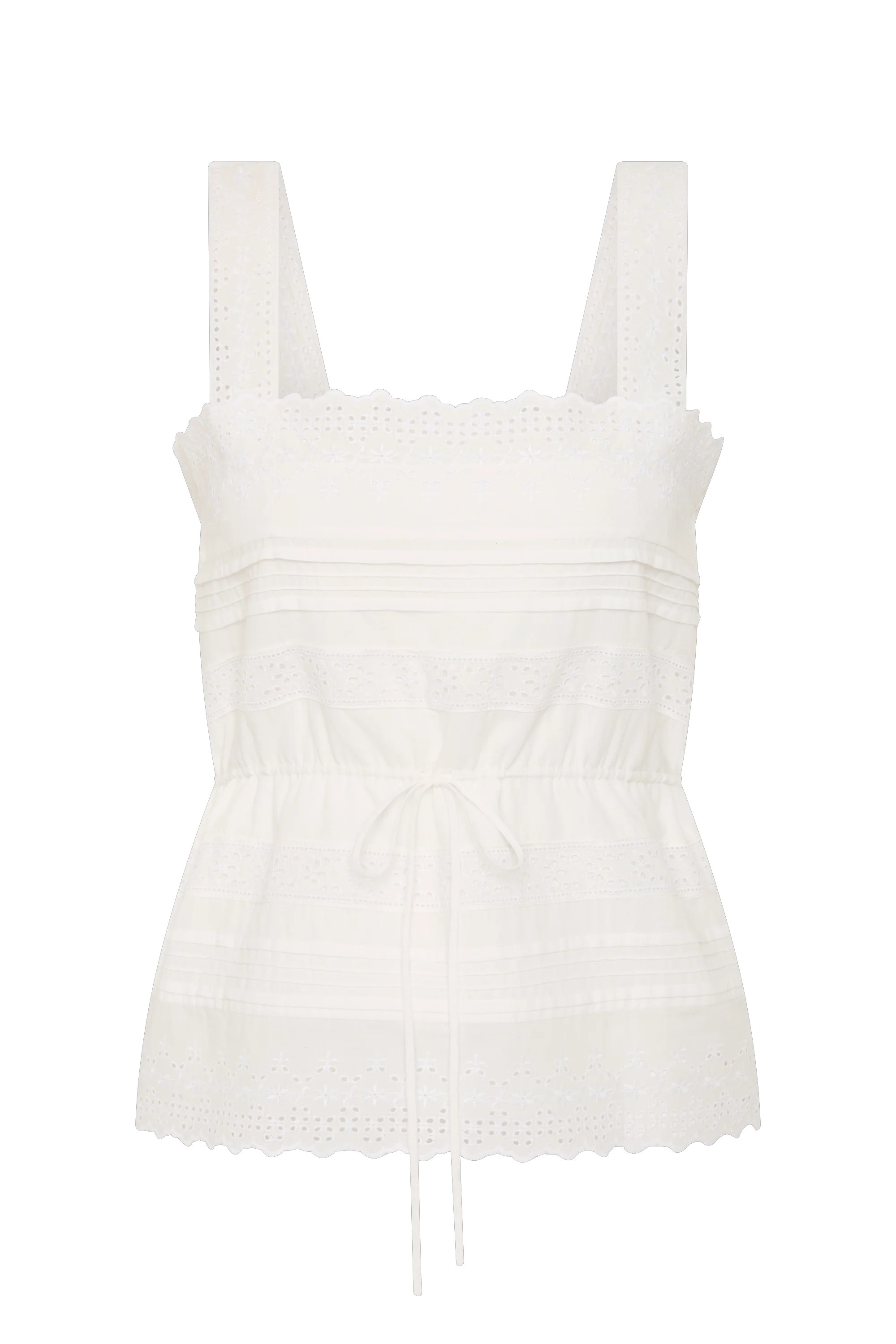Dalila Top Fernanda Lace Antique White