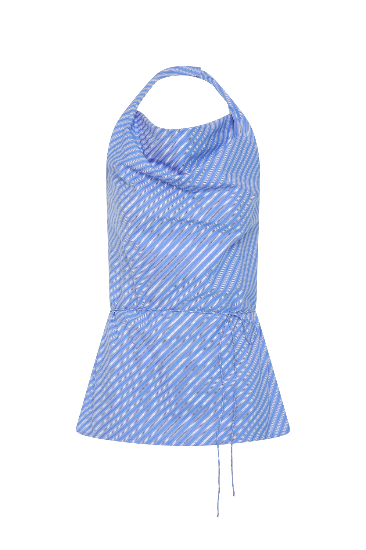 Izaro Top Joao Stripe Azulejo Blue