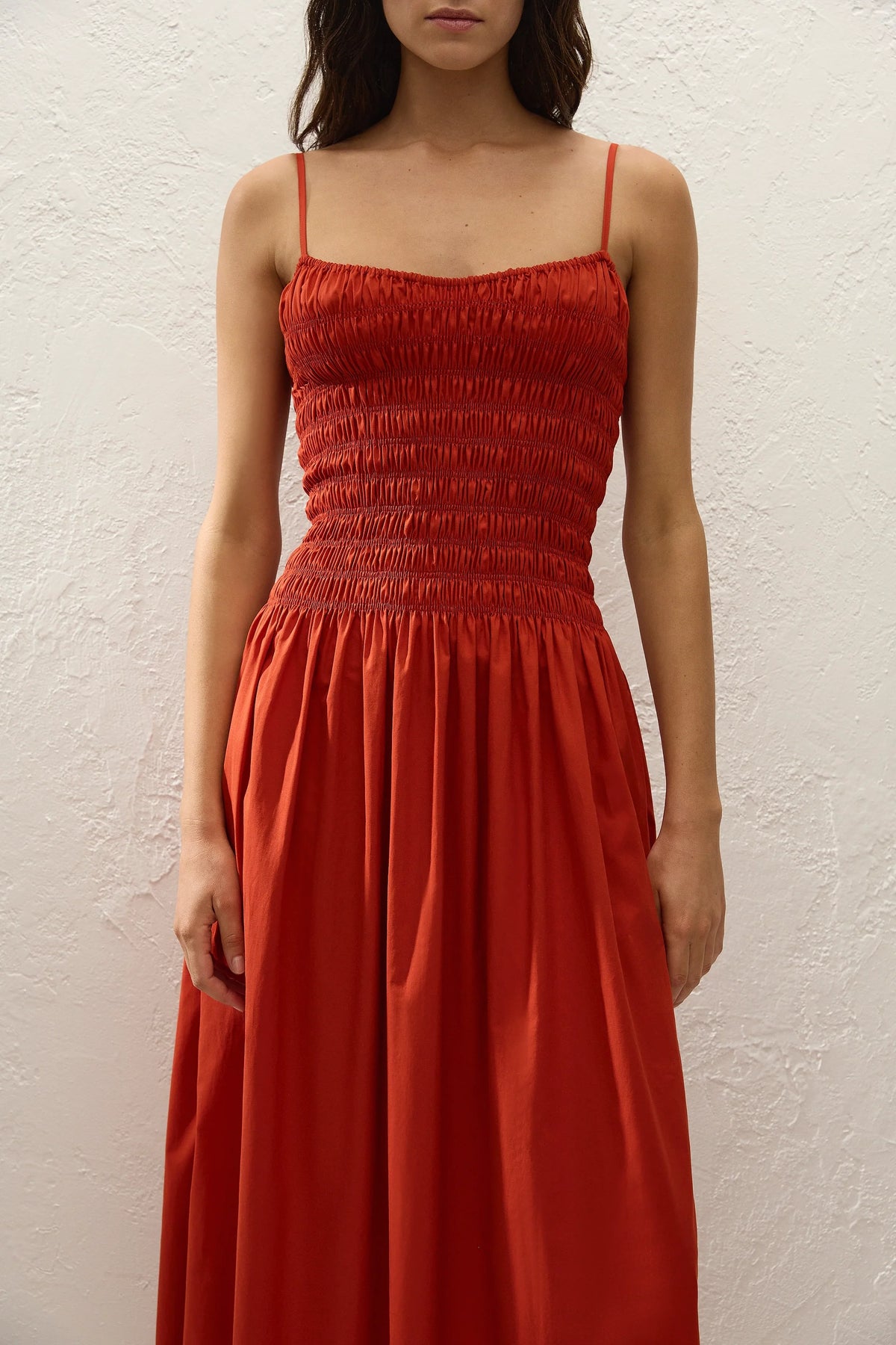 Araceli Maxi Dress Dusty Tomato - Final Sale