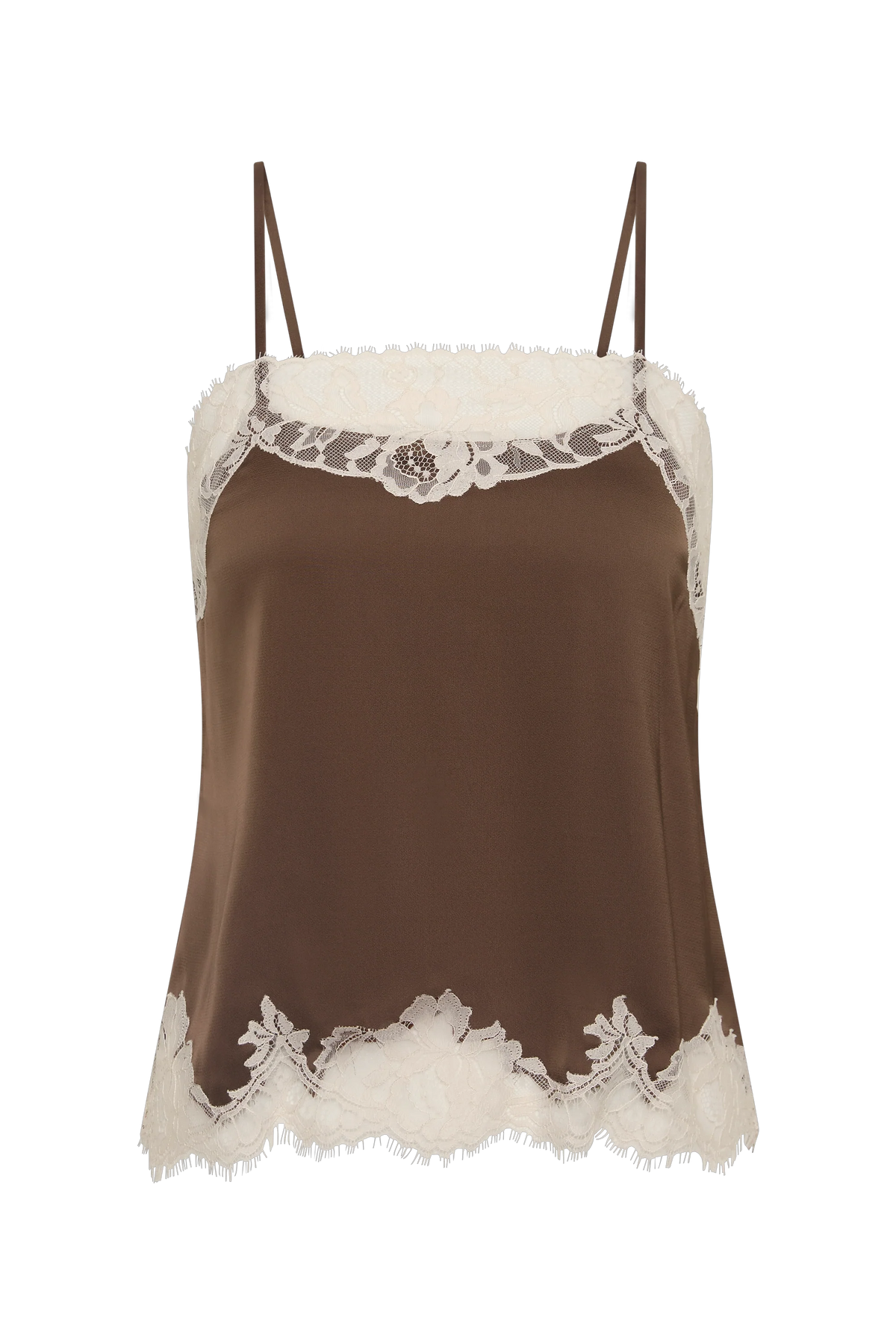 Marisol Top Chocolate Lace