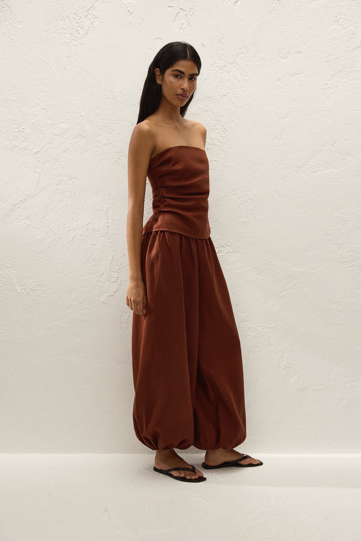 Kortez Balloon Pant Brick