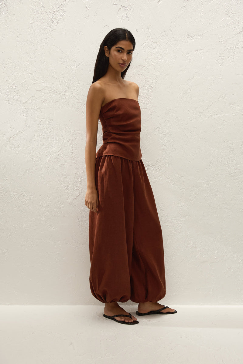Kortez Balloon Pant Brick