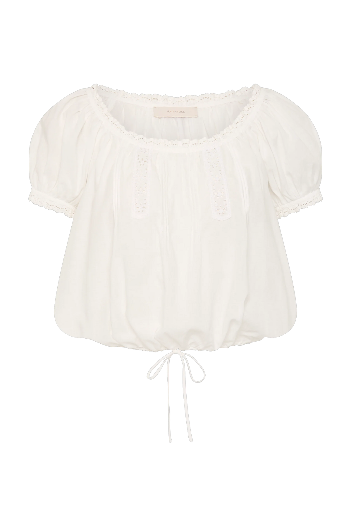 Gabi Top Fernanda Lace Antique White