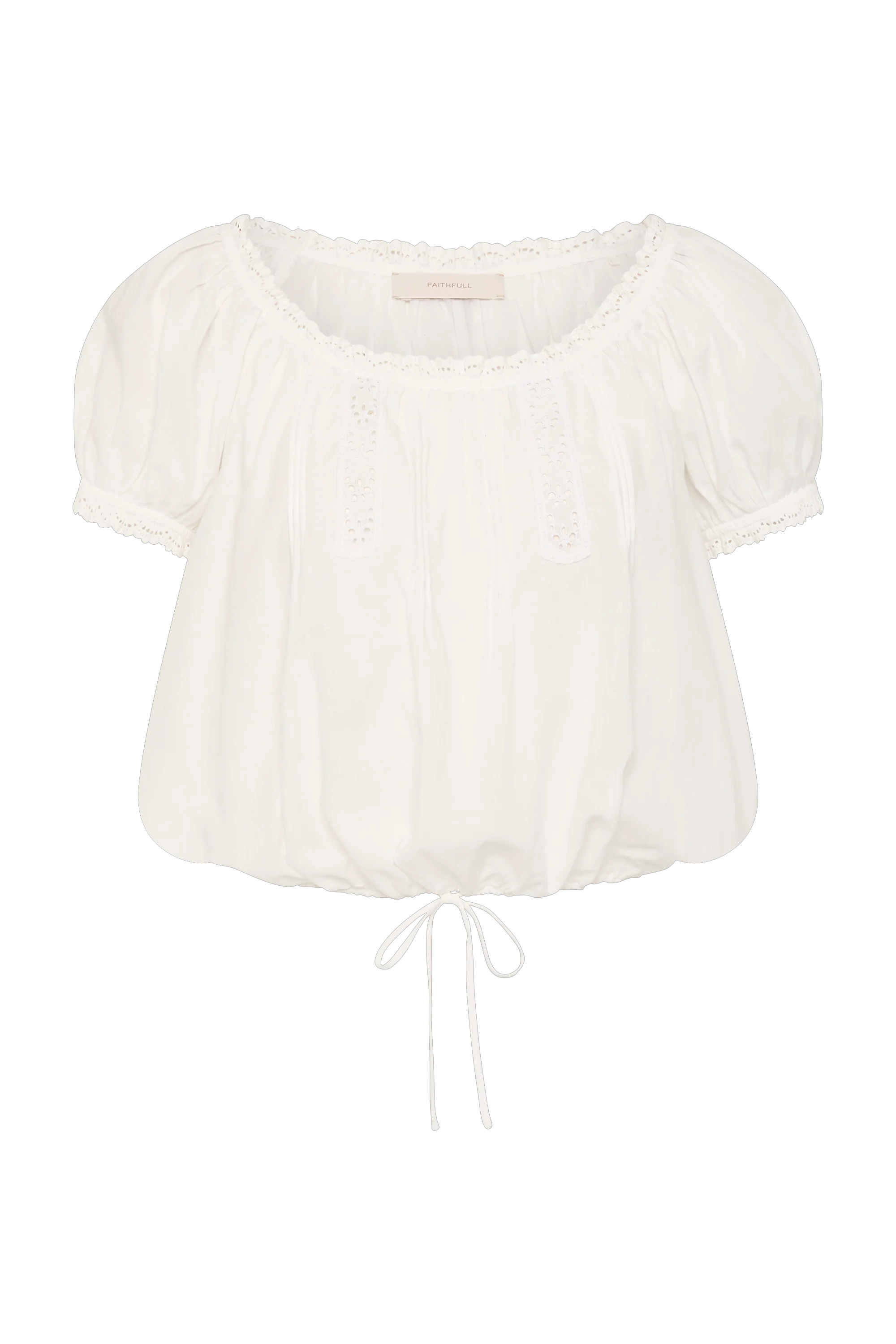 Gabi Top Fernanda Lace Antique White