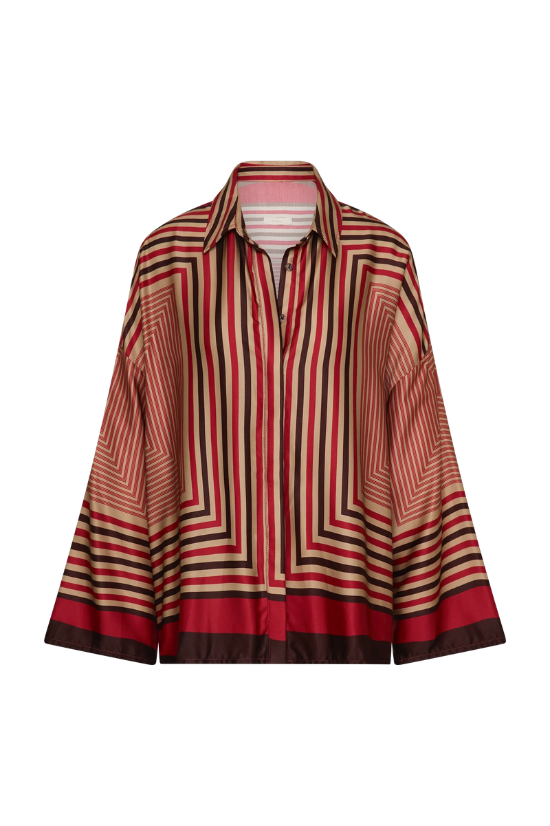 Cora Shirt Ylva Print - Final Sale