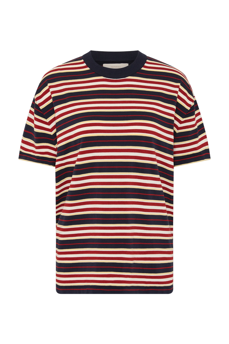 Le Paz Top Cila Stripe Navy