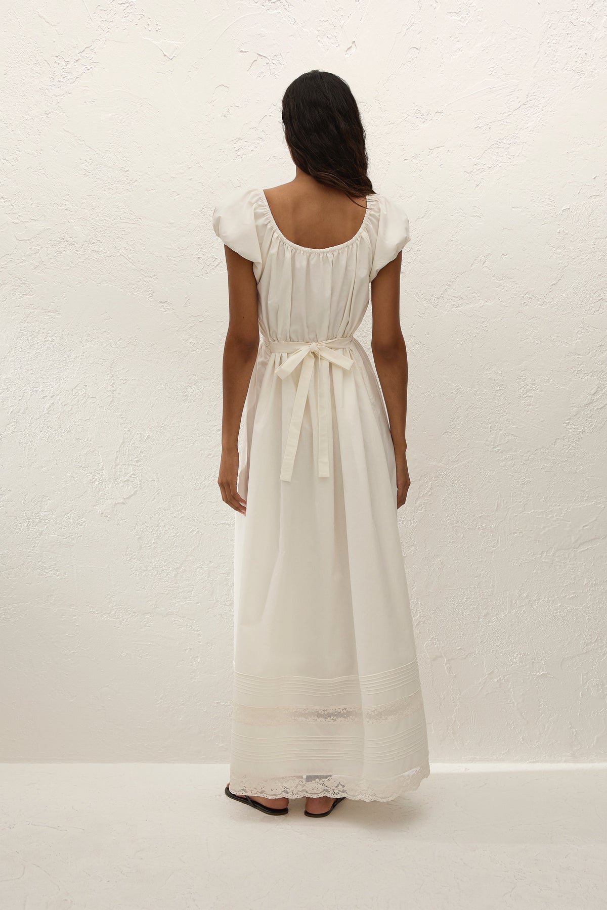 Elodia Maxi Dress Mila Lace Ivory