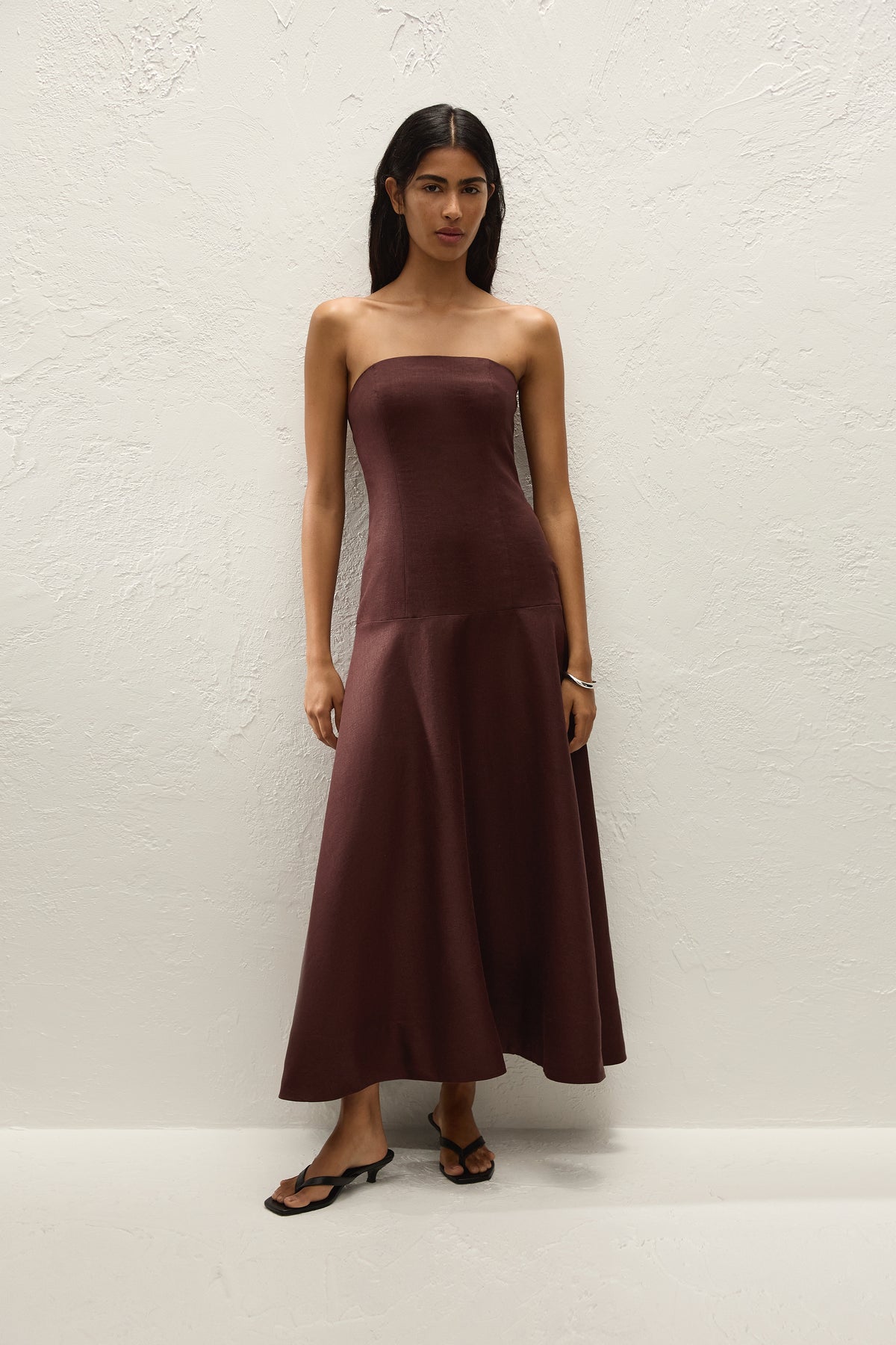 Louna Midi Dress Port