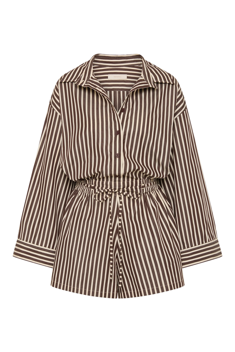 Belas Playsuit Rita Stripe Port