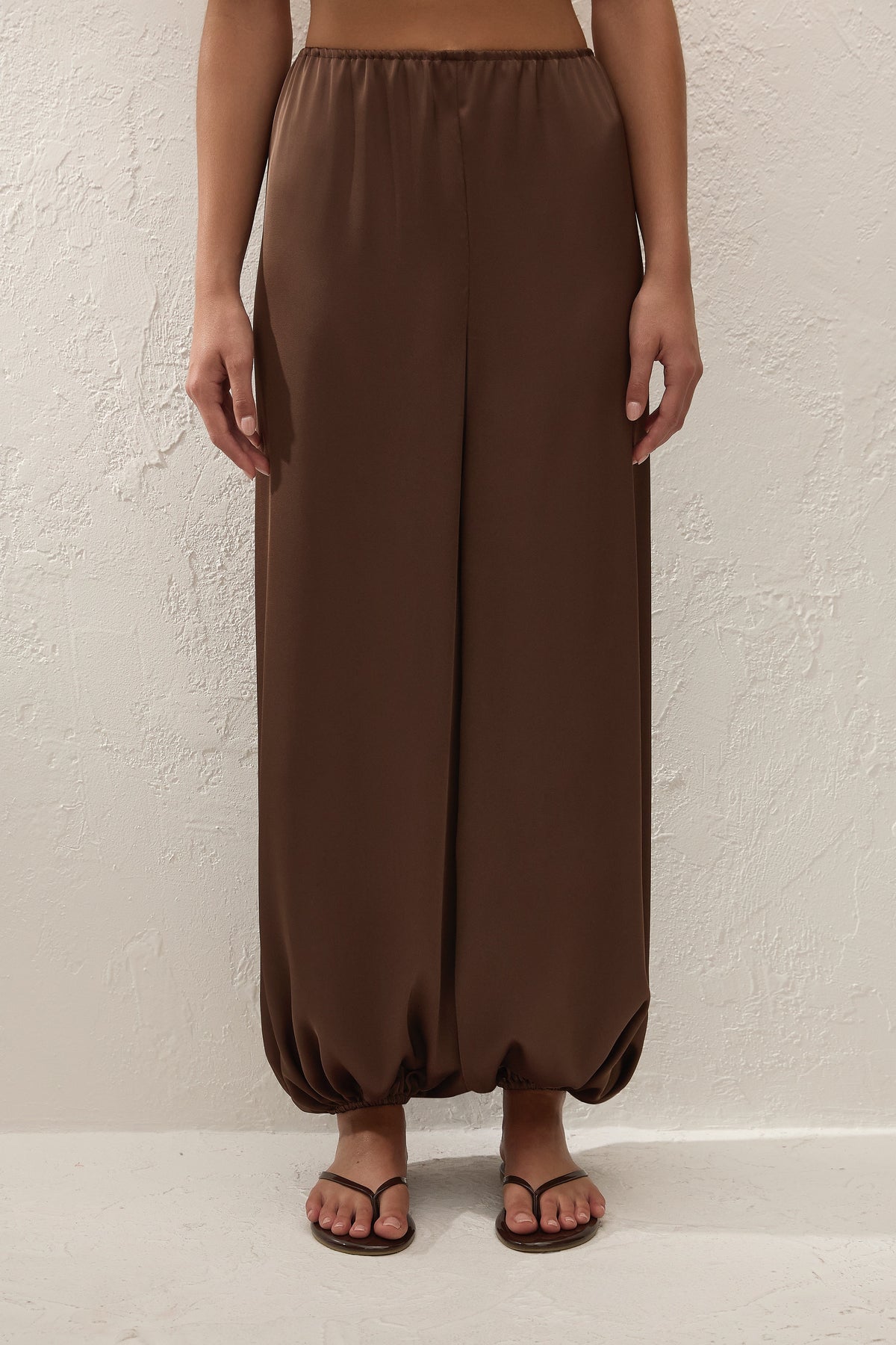Cove Balloon Pant Chocolate