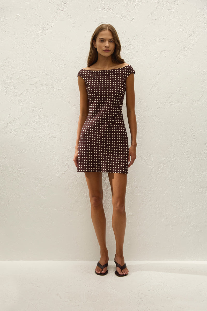 Ilride Mini Dress Martinha Polka Dot