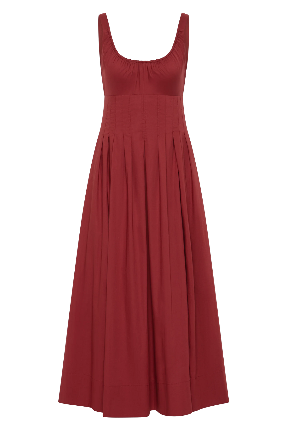 Rosalina Midi Dress Porto Red