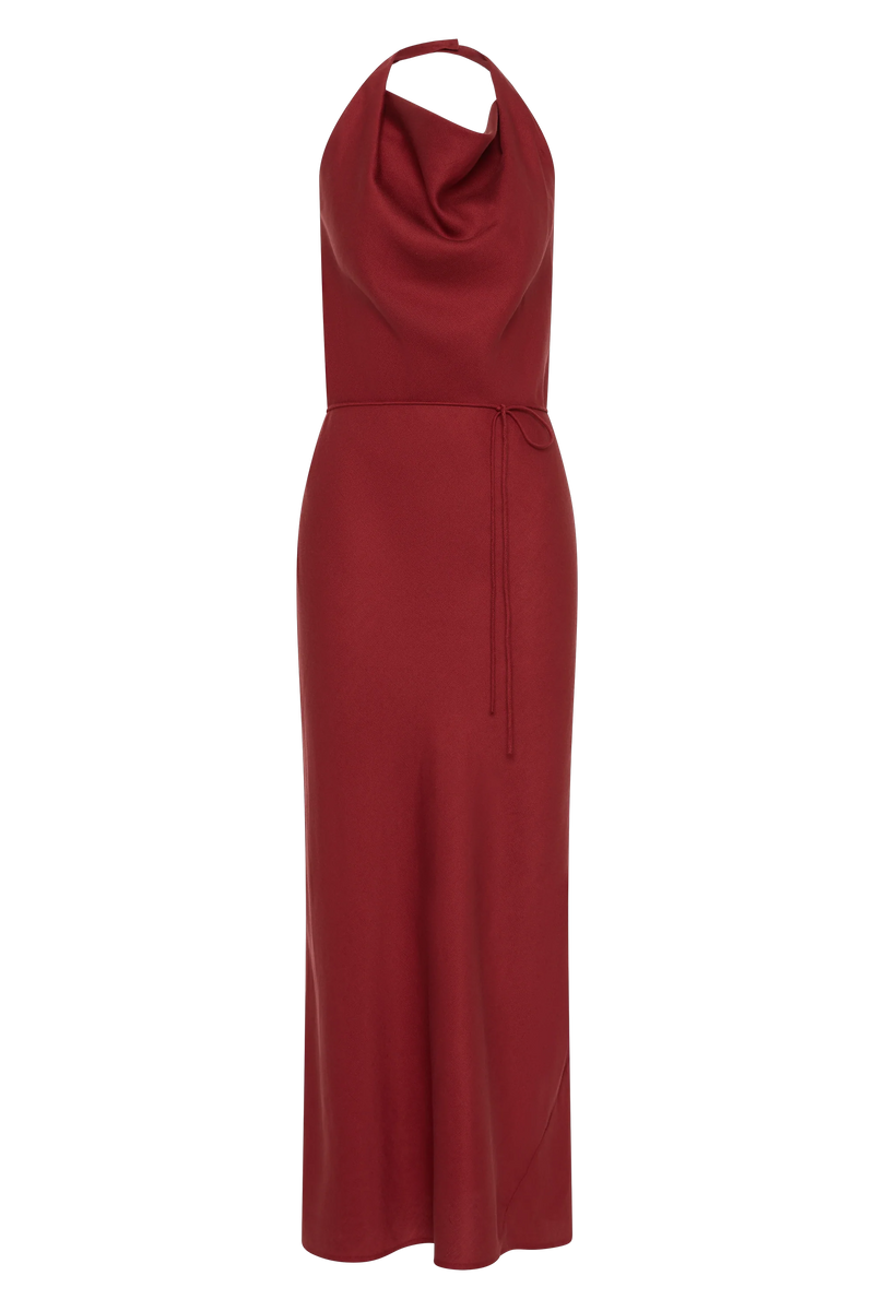Izaro Maxi Dress Porto Red